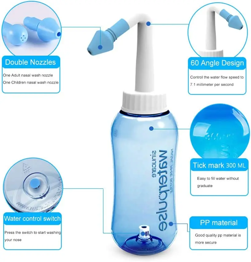 300ml 500ml Neti Pot Burun Yık - Neti Pot Nasal Rinse incelemesi ve fiyatı
